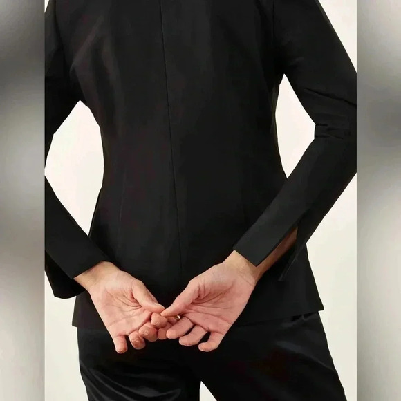 ADAY Trailblazer Belted Blazer in Latte - Picture 5 of 10